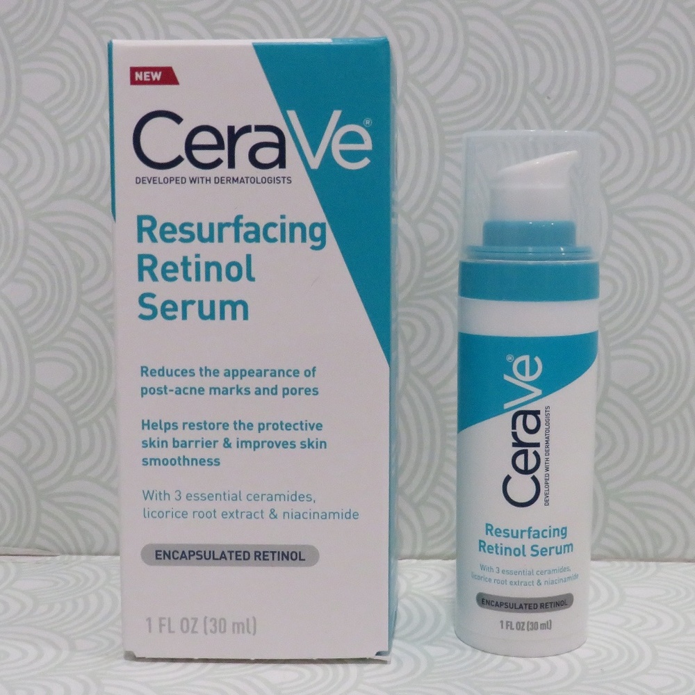 CERAVE💥RESURFACING RETINOL SERUM ENCAPSULATED RETINOL 1.0 OZ💥